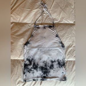 American Eagle tie dye halter top